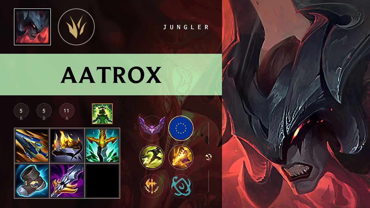 Aatrox Jungle vs Diana - EUW Master Patch 26.09