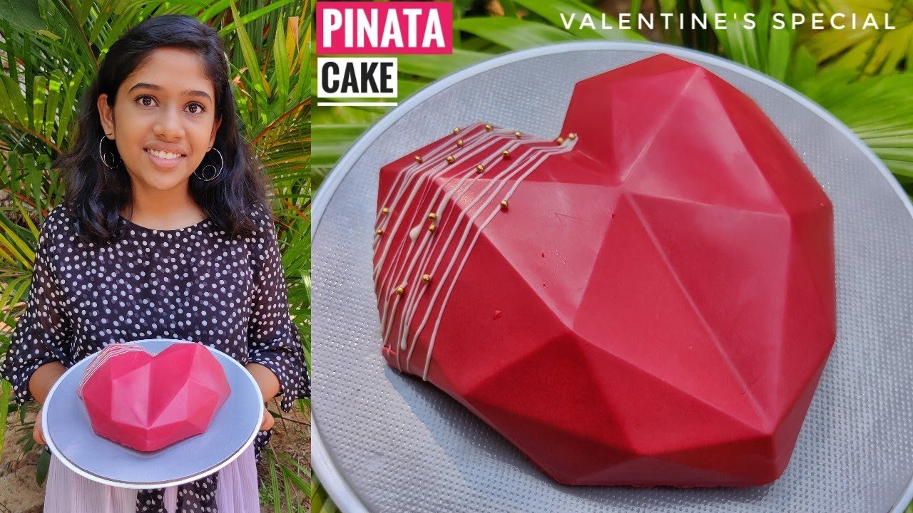 Pinata Cake Without Oven 😍 | അടിച്ചുപൊട്ടിക്കുന്ന Pinata Cake ഉണ്ടാക്കാം | Pinata Cake Recipe