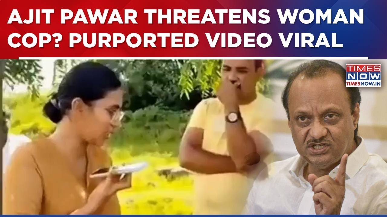 Ajit Pawar 'Threatens' Woman Cop? Purported Video Viral: Maharashtra Dy CM, NCP Under Fire| Watch