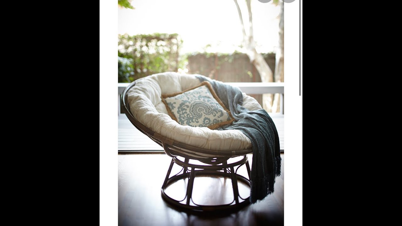Walmart papasan chair assembly/review