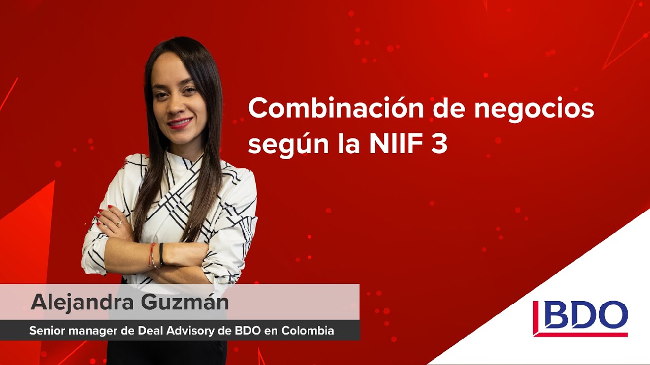 ¿Qué es la combinación de negocios según la NIIF 3?
