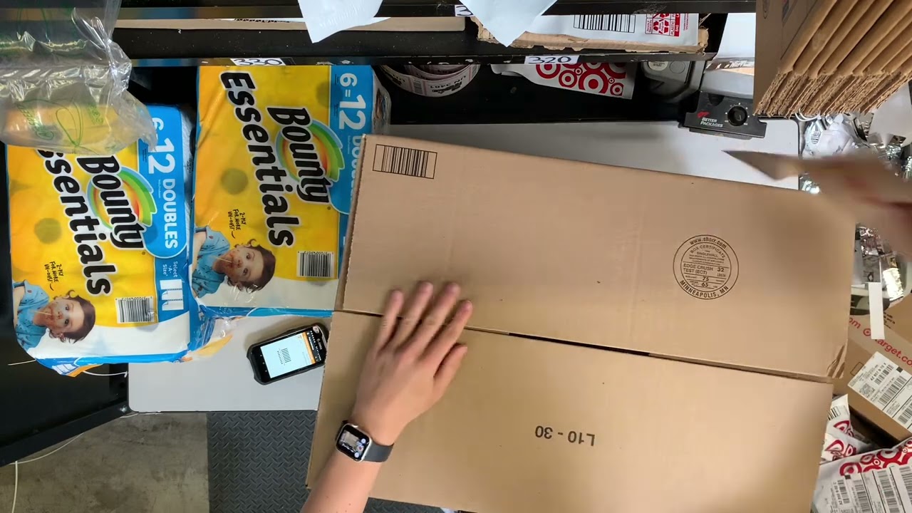 Target POV: 7 minutes of me at work
