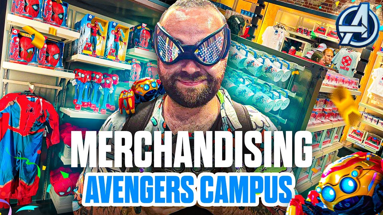 TOUT LE MERCHANDISING D’AVENGERS CAMPUS ! C’EST LA FOLIE !