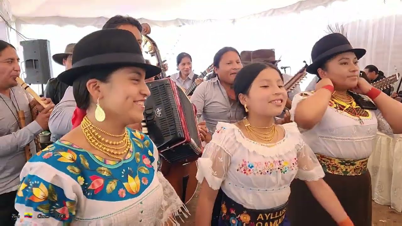 🌎 AYLLUS DE CAMUENDO 🇪🇨 en Boda de Kevin Cahuasqui & Lisbeth Camuendo 🎧 en vivo
