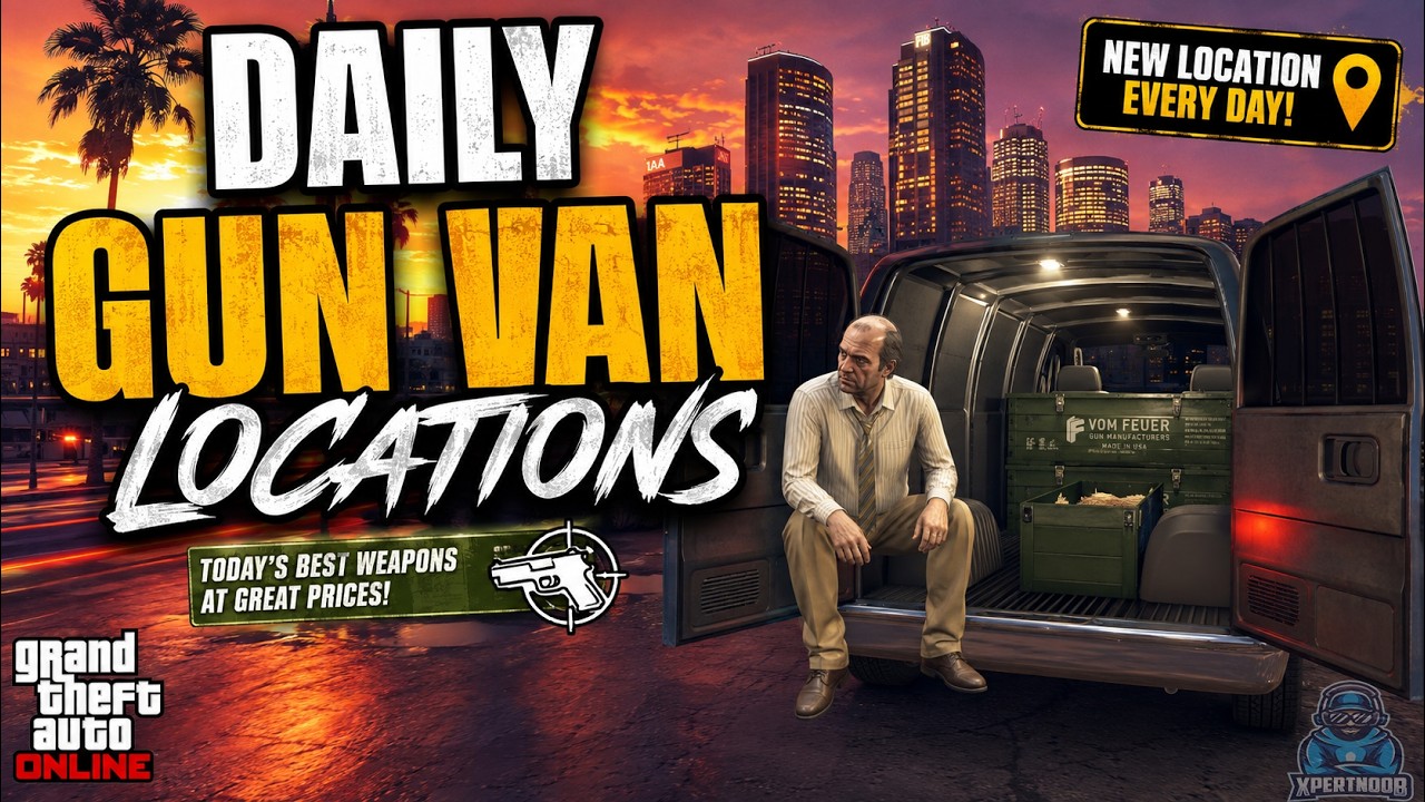 Where To Find TODAYS Gun Van LOCATIONS! For Aug 8th 2026 | GTA Online