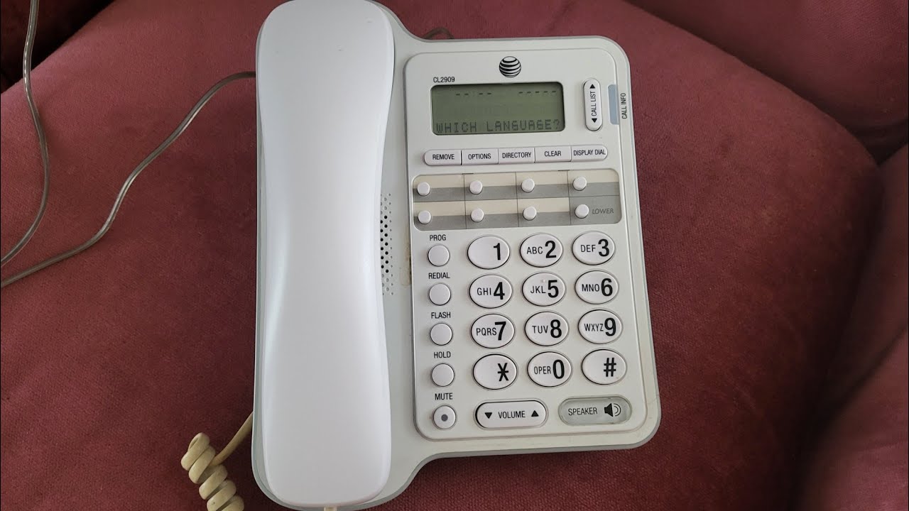 Phone Review: AT&T CL2909 Corded Telephone with Caller ID and Speaker + ATA Freakshow