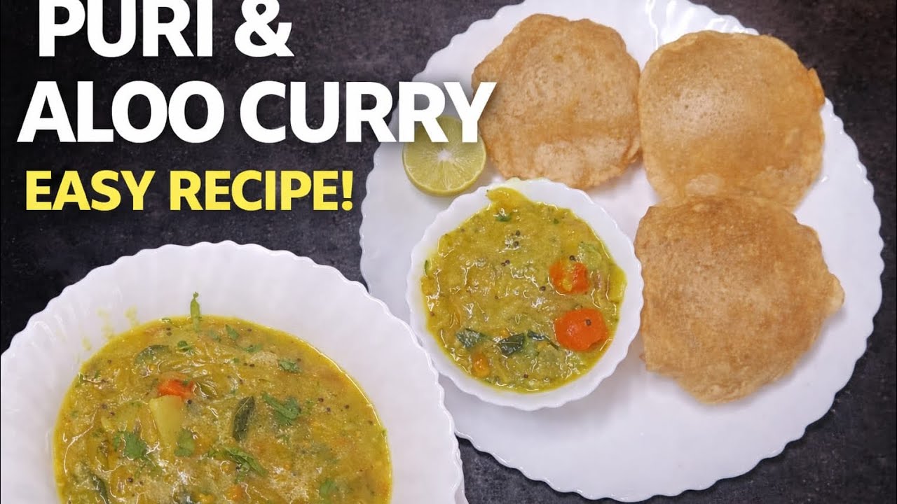 పూరి మరియు ఆలు కర్రీ 😋👌| Puri and Aloo Curry 👌😋