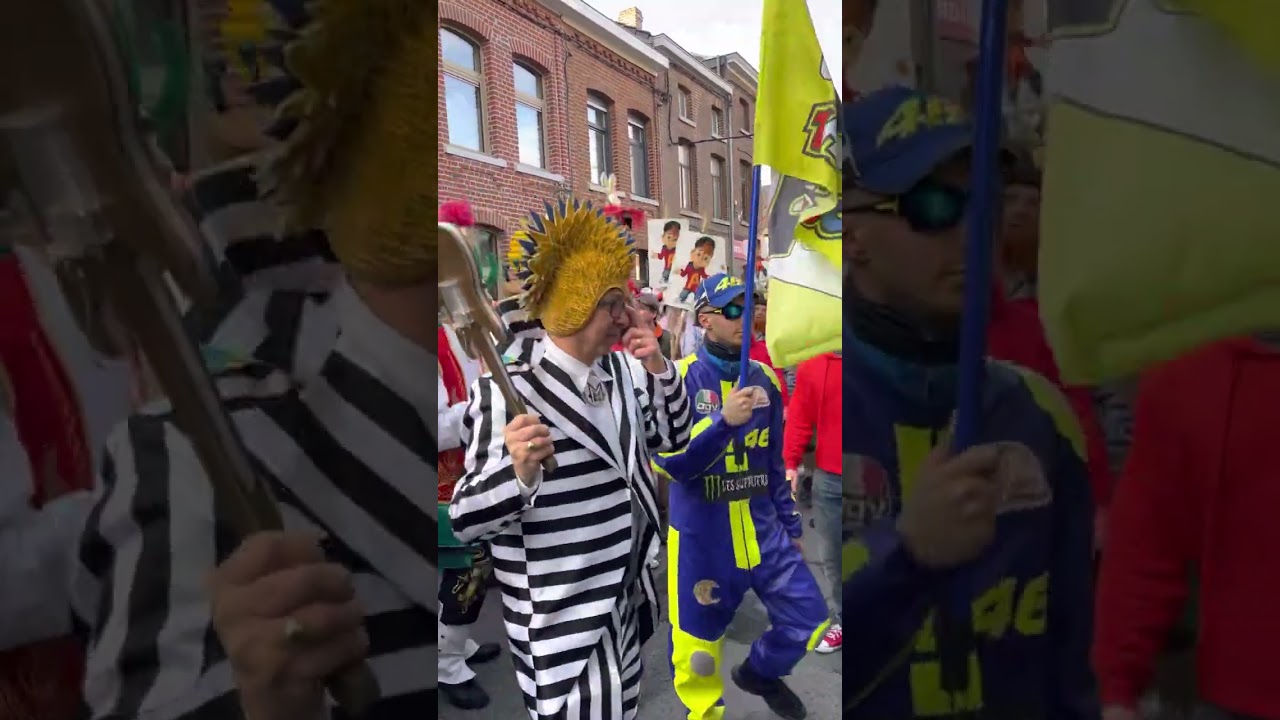 Soumonce en musique de Binche 2023 les supporters