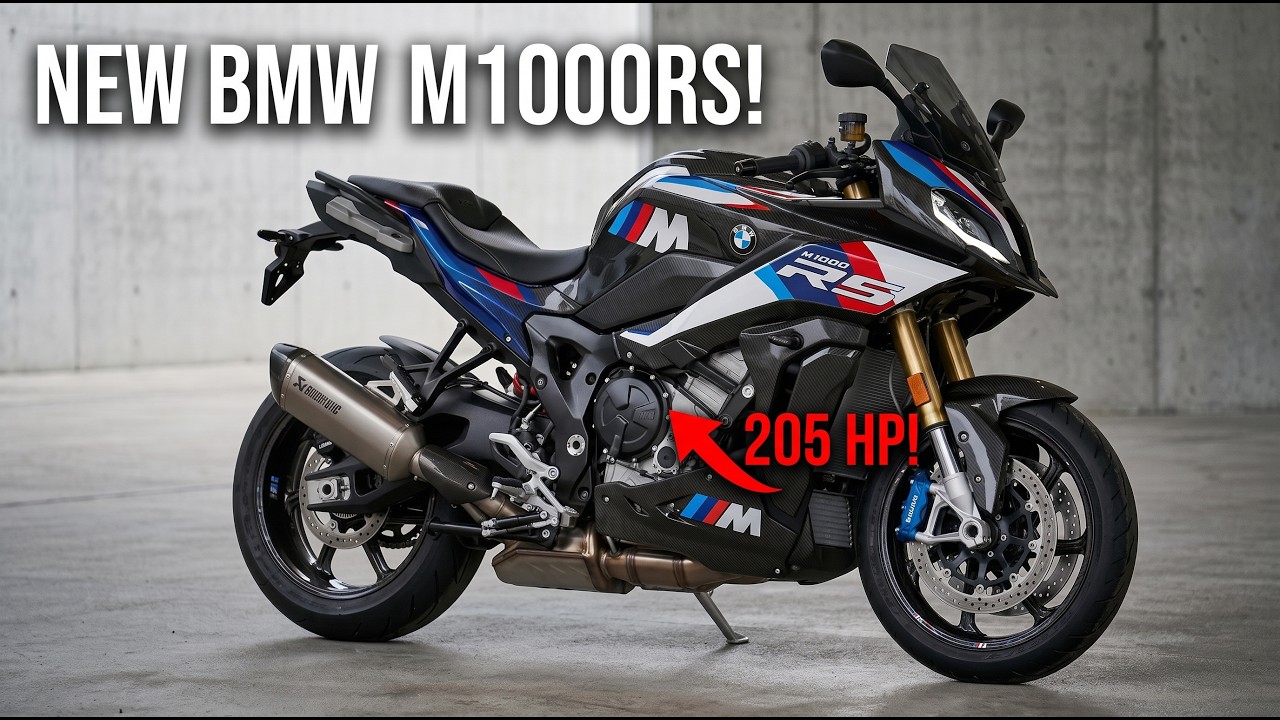 BMW M 1000 RS 2027 W KOŃCU POTWIERDZONE? Nowy motocykl sportowo-turystyczny o mocy 205 KM!