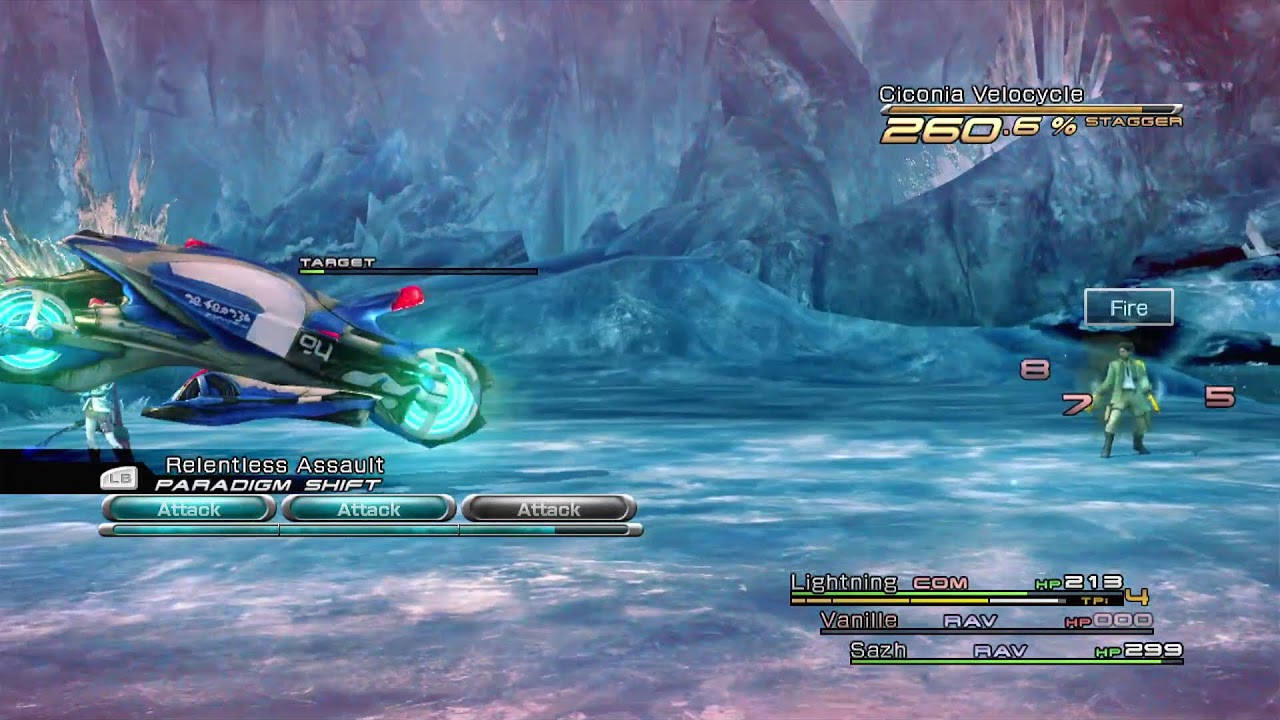 Playing FFXIII