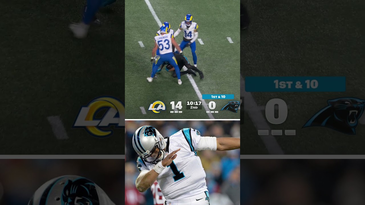 T-Mac does the Cam Newton Dab during Panthers TD Drive 💪🤣