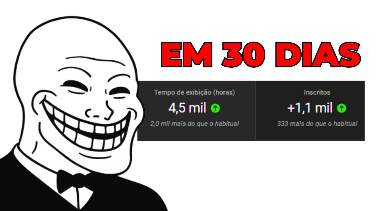 como conseguir 1000 inscritos no Youtube (em 30 dias)