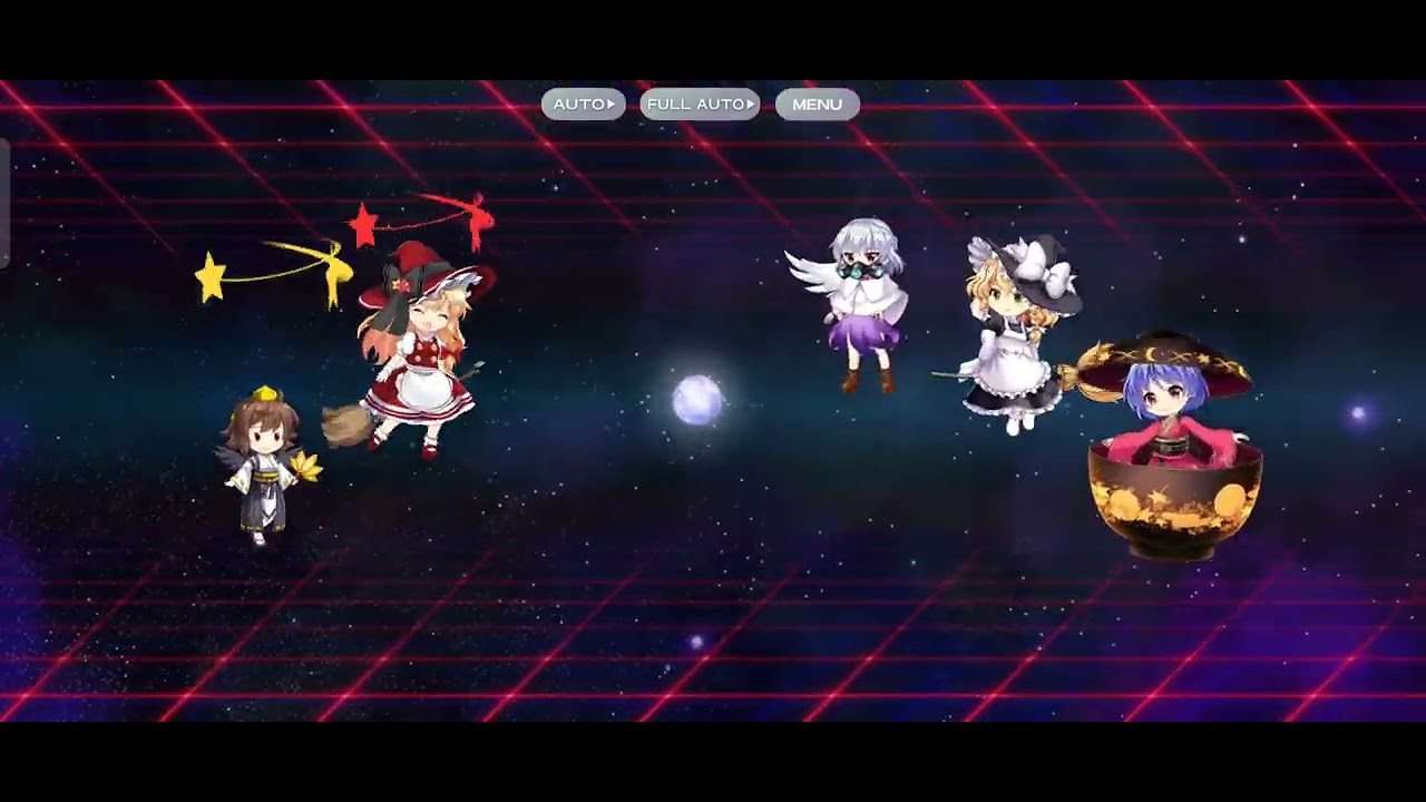 東方LostWord | Star EX Battle Stage | 3* trio clear