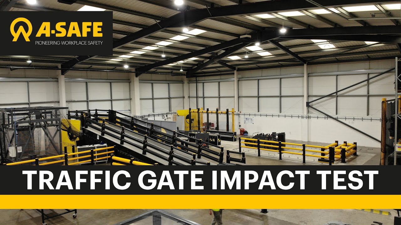 A-SAFE | Traffic Gate Impact Test