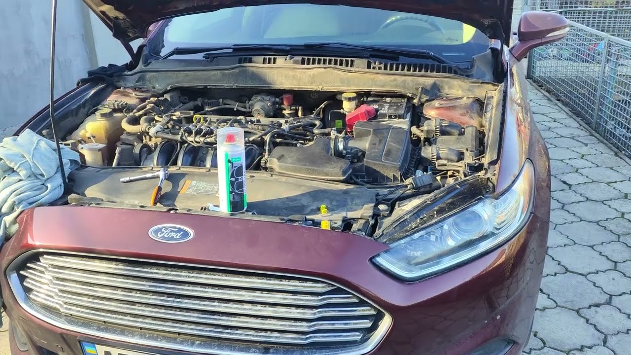 Чистка дросселя Ford Fusion 2 5 USA