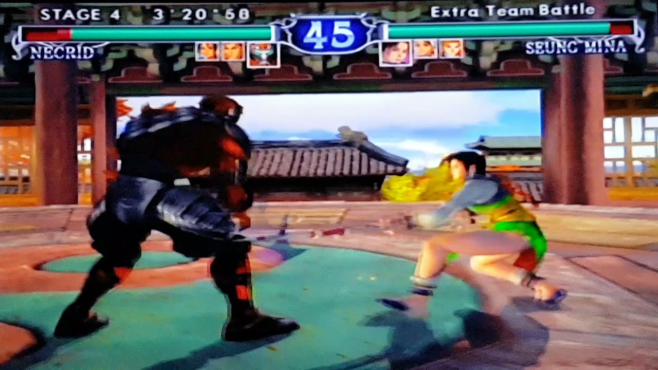 Soul Calibur 2 Extra Team Battle Mode Necrid Yunsung Talim