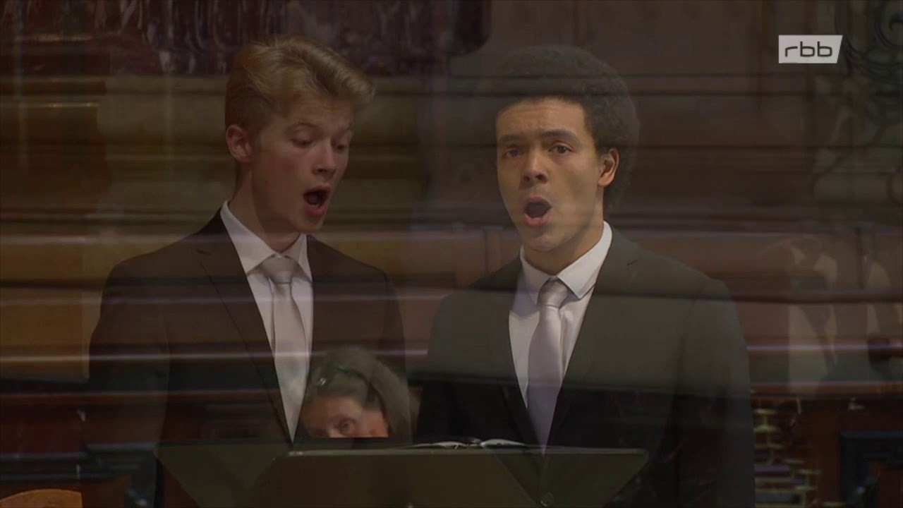 Staats- und Domchor Berlin - TV Gottesdienst 03.05.2020 (Ausschnitte)