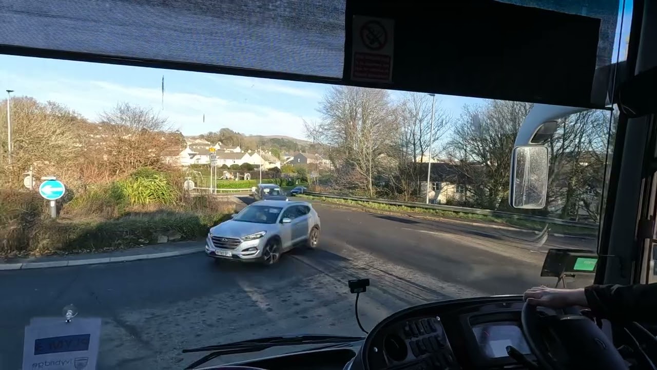 Coach Driving POV (GoPro) Lee Mill to Ivybridge