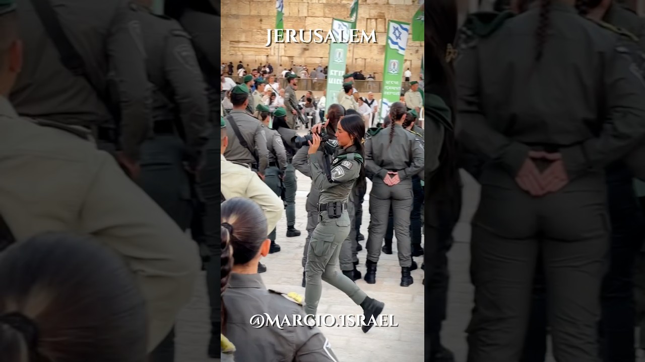 A Peaceful Jerusalem, Under the Protection of the Israel Police. ❤️🇮🇱