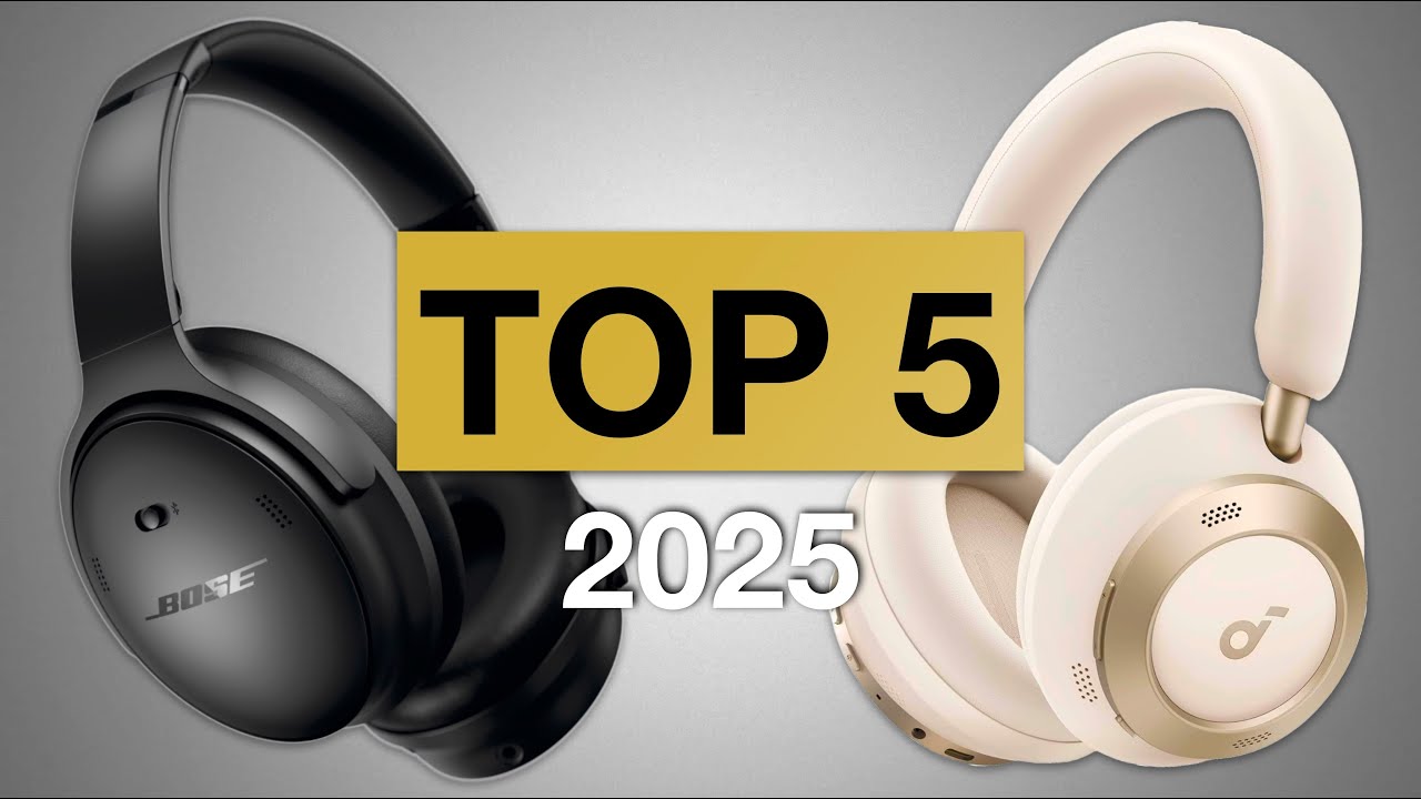 MEJORES AURICULARES DE DIADEMA CON CANCELACIÓN DE RUIDO 2025 | TOP 5 GAMA MEDIA