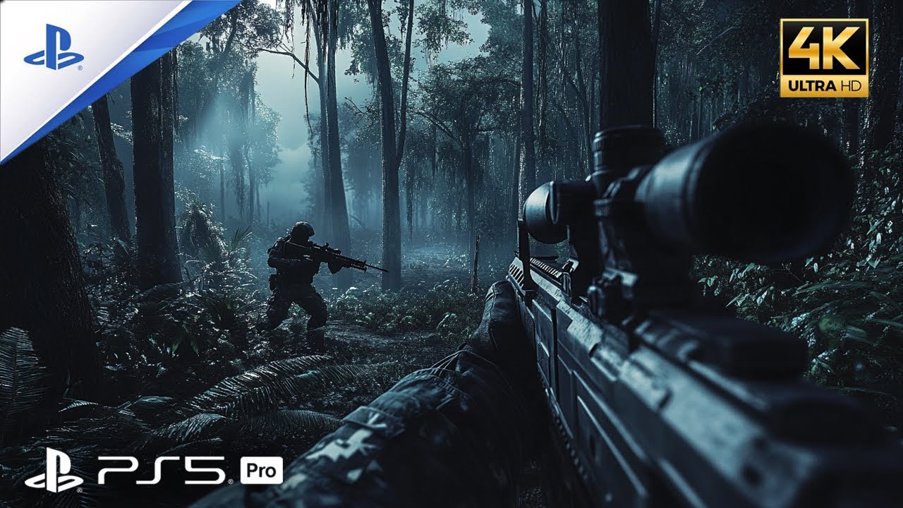 (PS5 PRO) Special Forces Night Raid | Ultra Realistic Graphics Gameplay[4K60FPS] Call of Duty