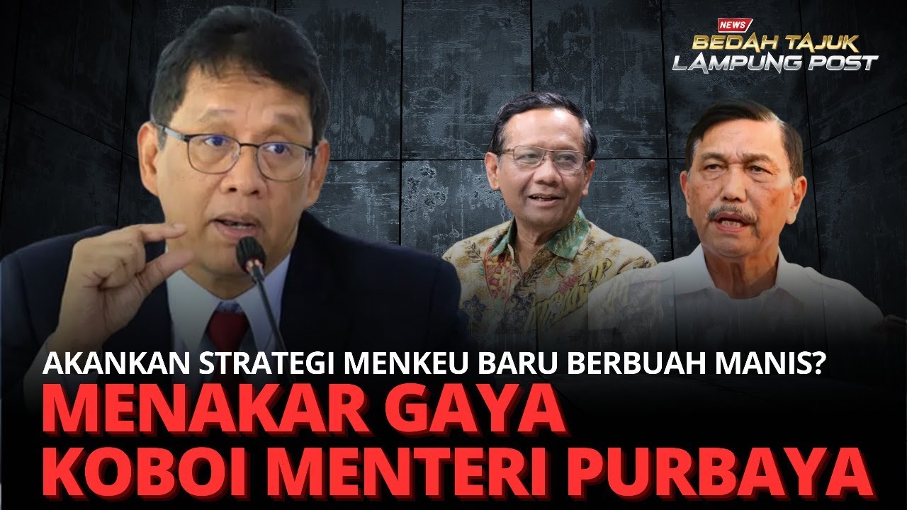 Menteri Purbaya Masih Pakai Gaya Koboi! Bagaimana Respon Prabowo?
