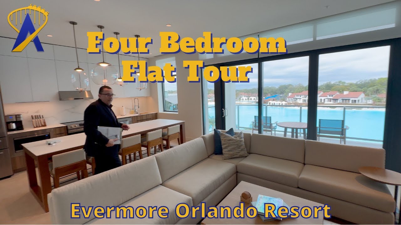 Evermore Orlando Resort Four Bedroom Flat Tour