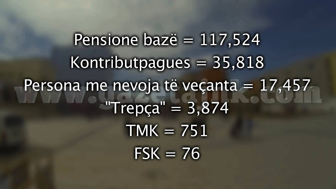 GazetaJnK: Mijera Pensioniste ne Muaj - 16.04.2013