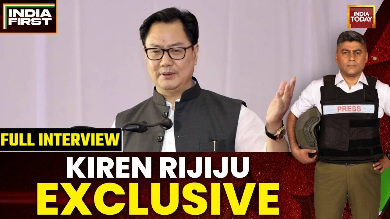 Kiren Rijiju To India Today: 'Rahul Gandhi Is The Most Dangerous Person Right Now' | Gaurav Sawant
