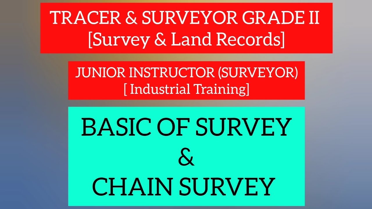 |TRACER & SURVEYOR GRADE II [Survey & Land Records]|BASIC OF SURVEY & CHAIN SURVEY Q&A| FeeltheSoul|