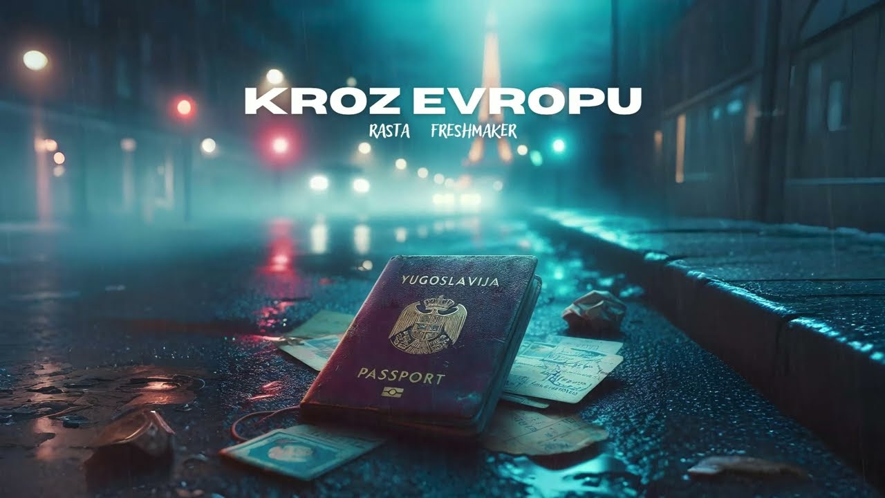 FRESHMAKER x RASTA - KROZ EVROPU (OFFICIAL LYRICS VIDEO)