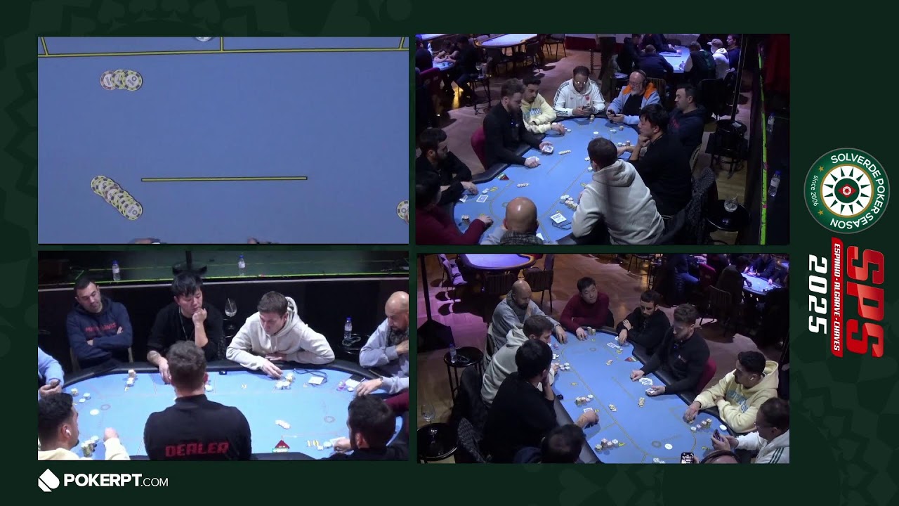 🔴 Dia 2 High Roller Solverde Poker Season - Casino Espinho