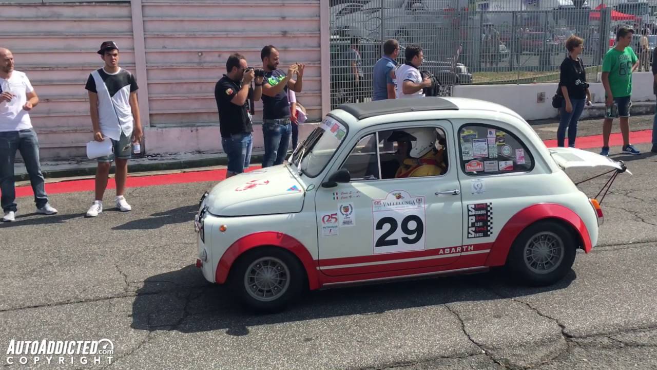 FIAT 500 ABARTH - CLASSIC - VINTAGE - exhaust SOUND - pass by