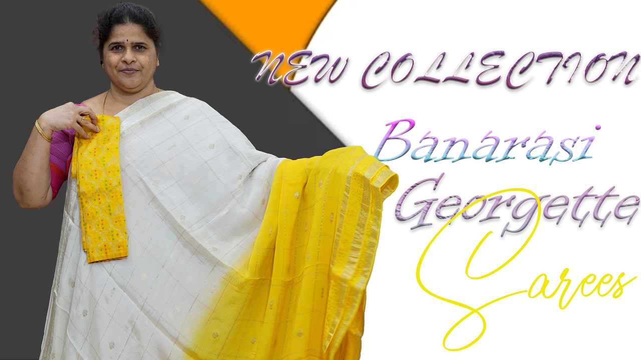 Banarasi Georgette SAREES|shalinicommunications|