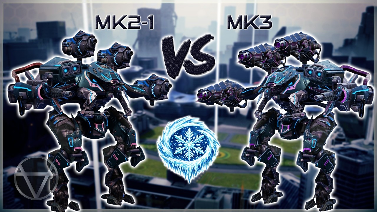 Chione (Mk2-1) против Skadi (Mk3) &mdash; Сравнение | War Robots