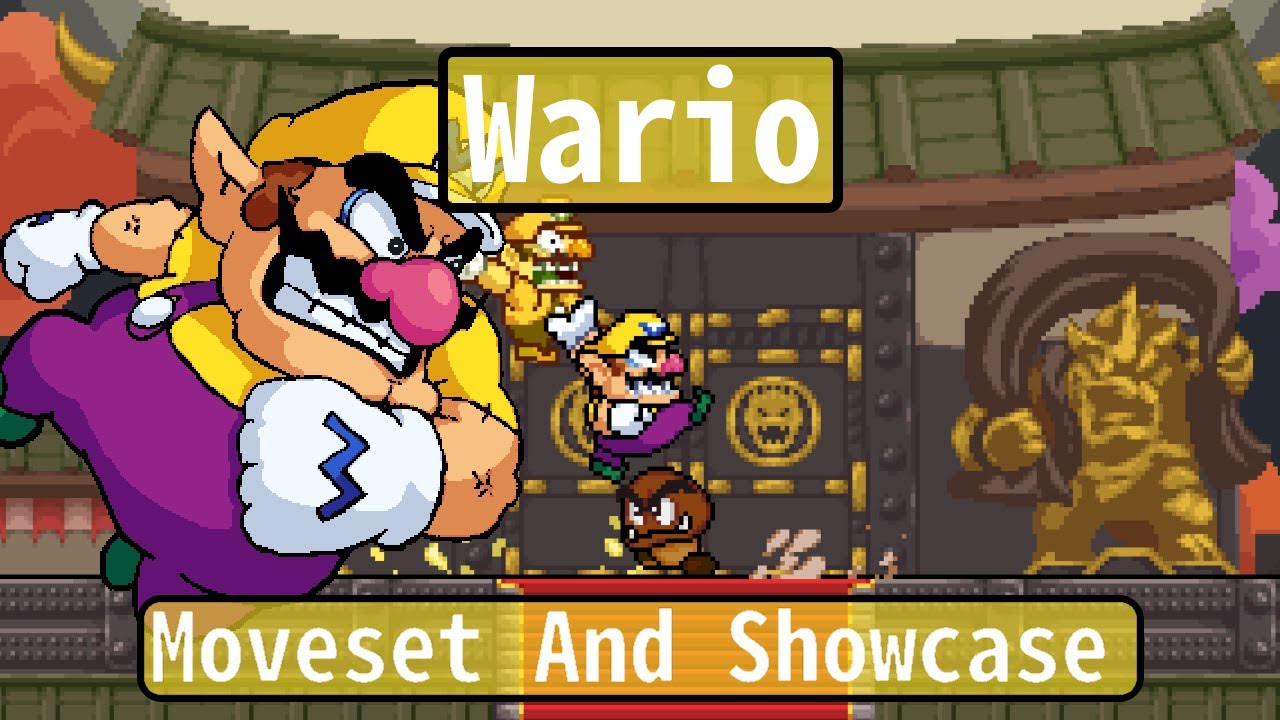 Rivals of Aether Workshop: Wario Moveset and Showcase