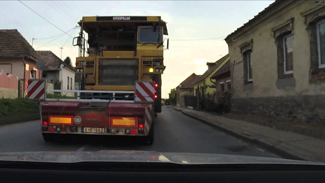 Lőwy Trayler Kft  CAT 773 B  dömper szállítás