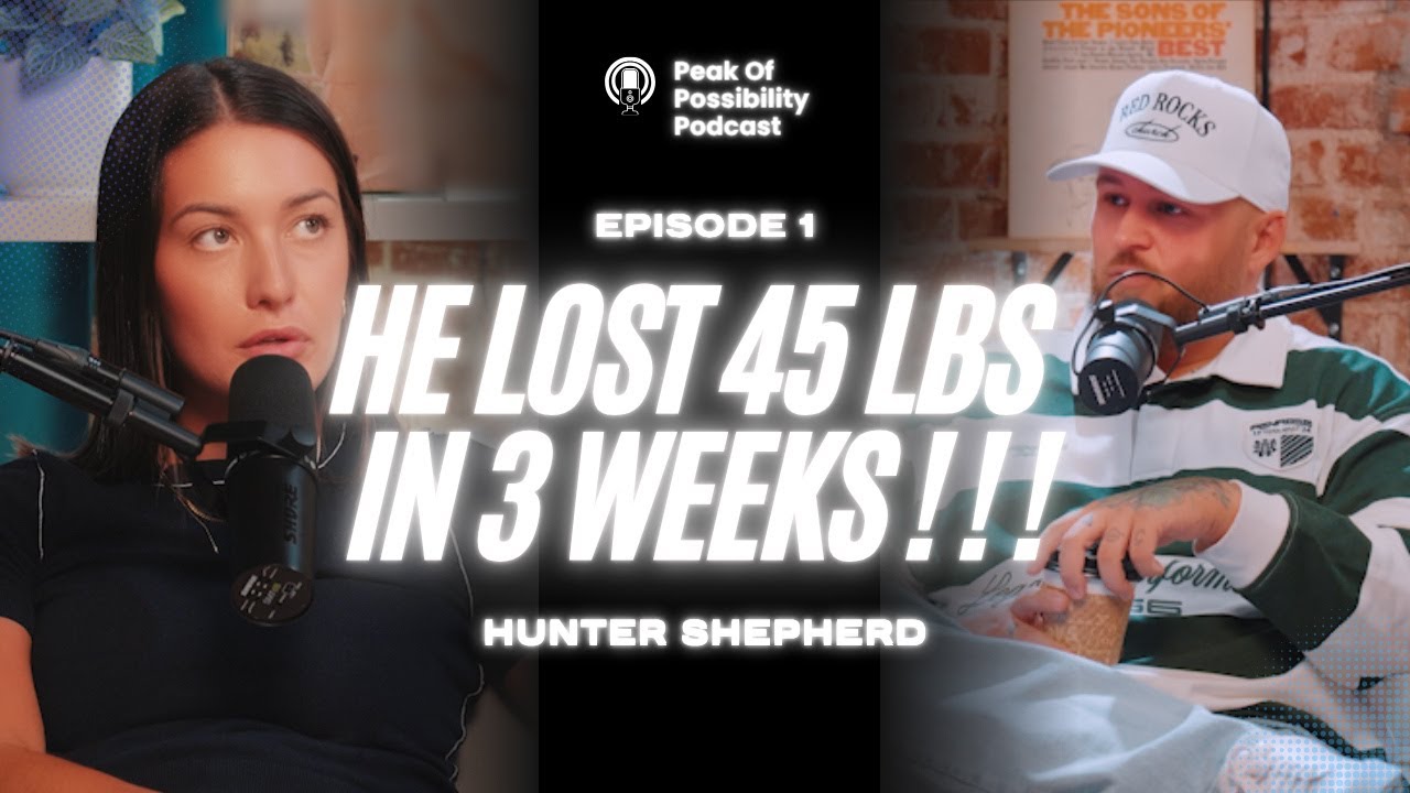 HE LOST 45 LBS IN 3 WEEKS