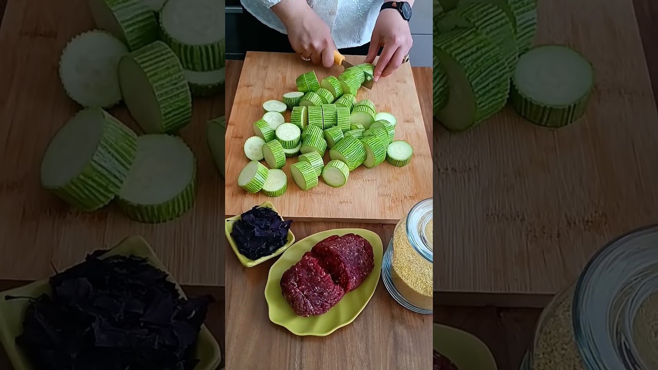 Yemek tarifleri/Bitlis'in meşhur katıklı kabak dolması 🧑🏽&zwj;🍳 harika bir lezzet👌🏽yoğurtlu😋