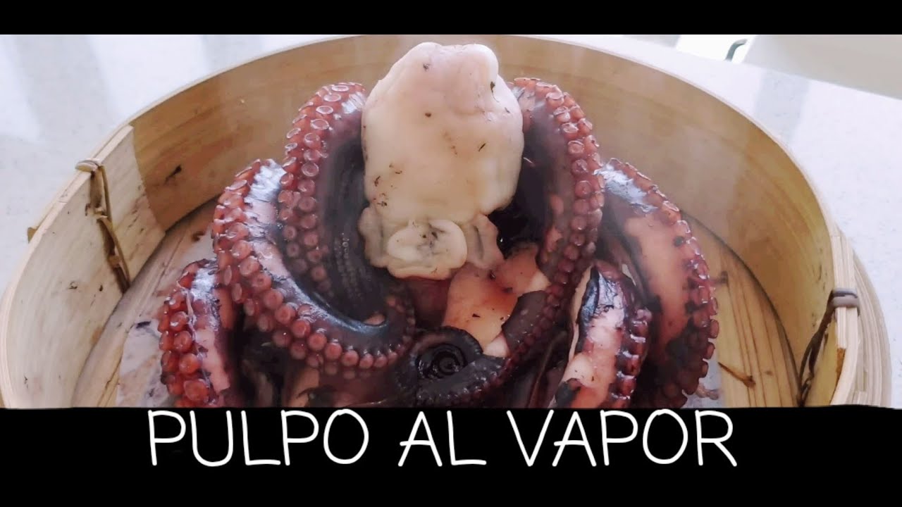 EL MEJOR PULPO AL VAPOR FACIL PASO A PASO