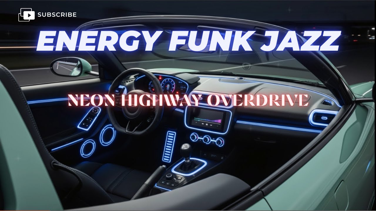 Neon Highway Overdrive 🛣️⚡ High-Energy Funk Jazz