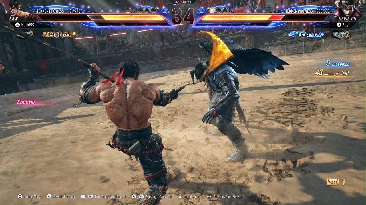 Law VS Devil TEKKEN 8