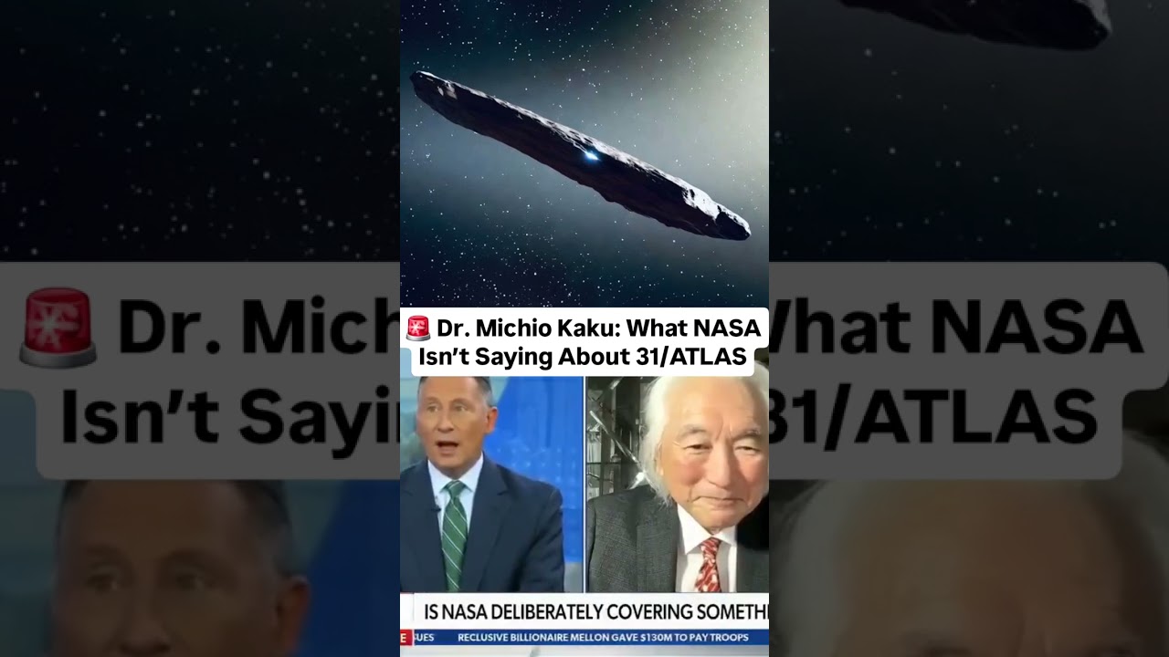 🚨&ldquo;NASA&rsquo;s Next Move&mdash;Or Next Cover-Up ?&rdquo; 🚀👁️&zwj;🪐  Dr. Michio Kaku Breaks Down Three Major Space Updates