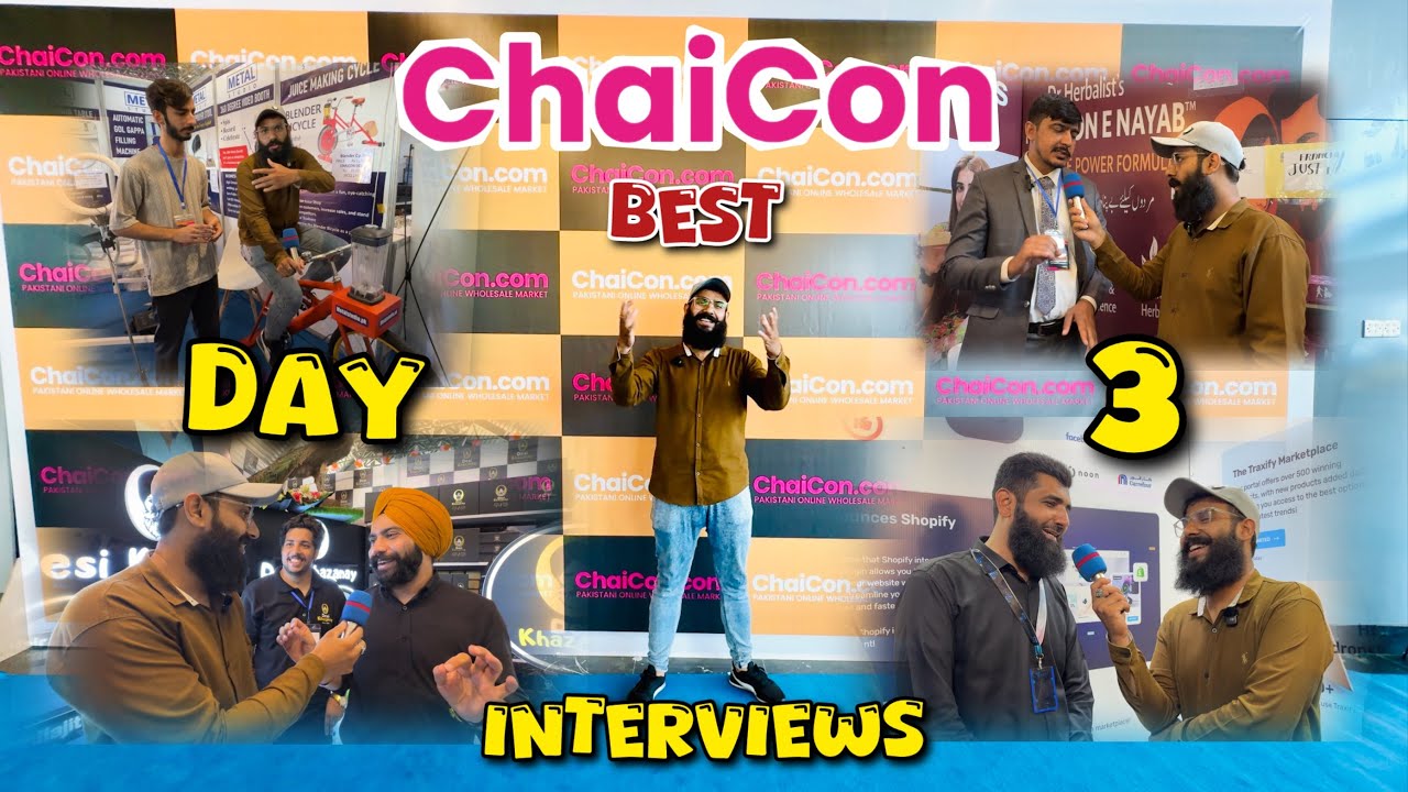 Chaicon Day 3rd | Best Business ￼ Opportunities | Chaicon Best Interview ￼