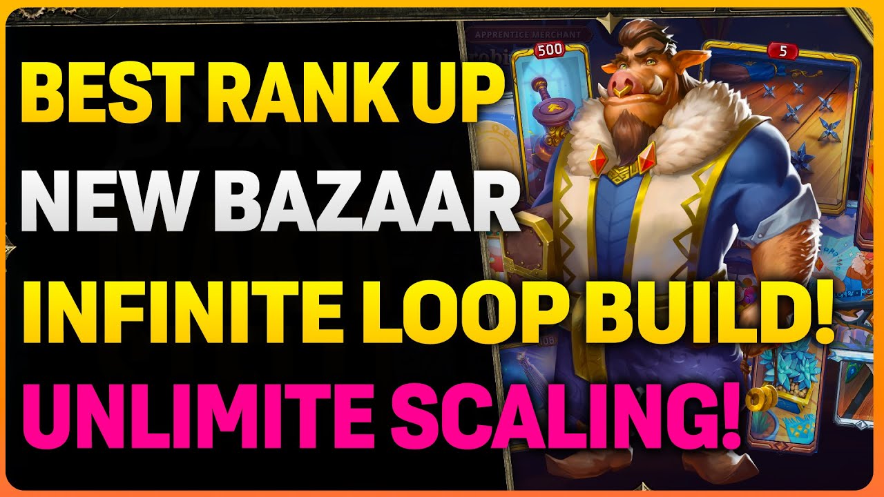 BEST RANK UP Pygmalien 28 HOUR LOOPING Build! | UNLIMITED Upgrades & Enchants!