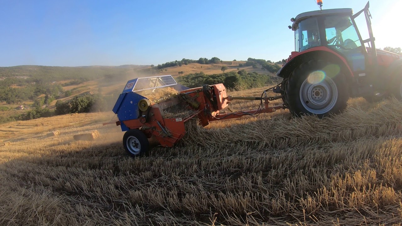 Massey Ferguson 5430 Paksan 8002 Rampada Balya Bağlama