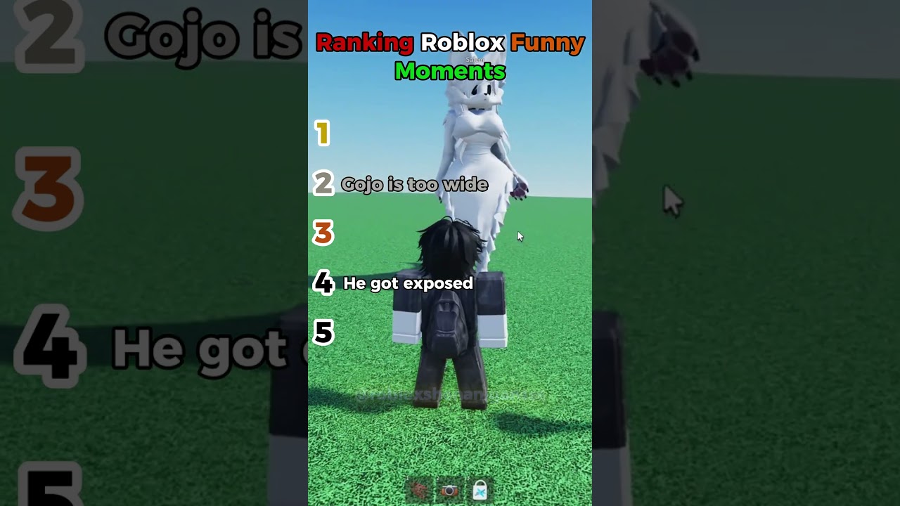 Рейтинг забавных моментов Roblox