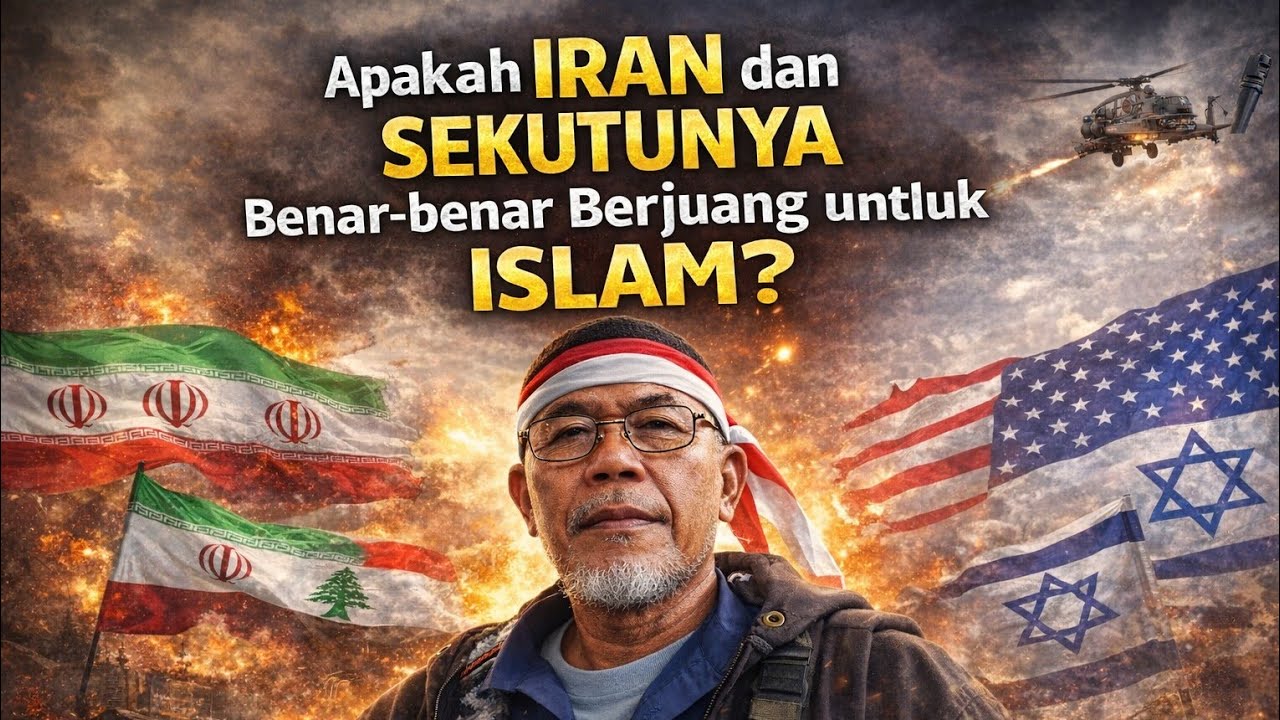 Anda mendukung yang mana, Iran, Amerika Israel atau mendukung siapa lagi?