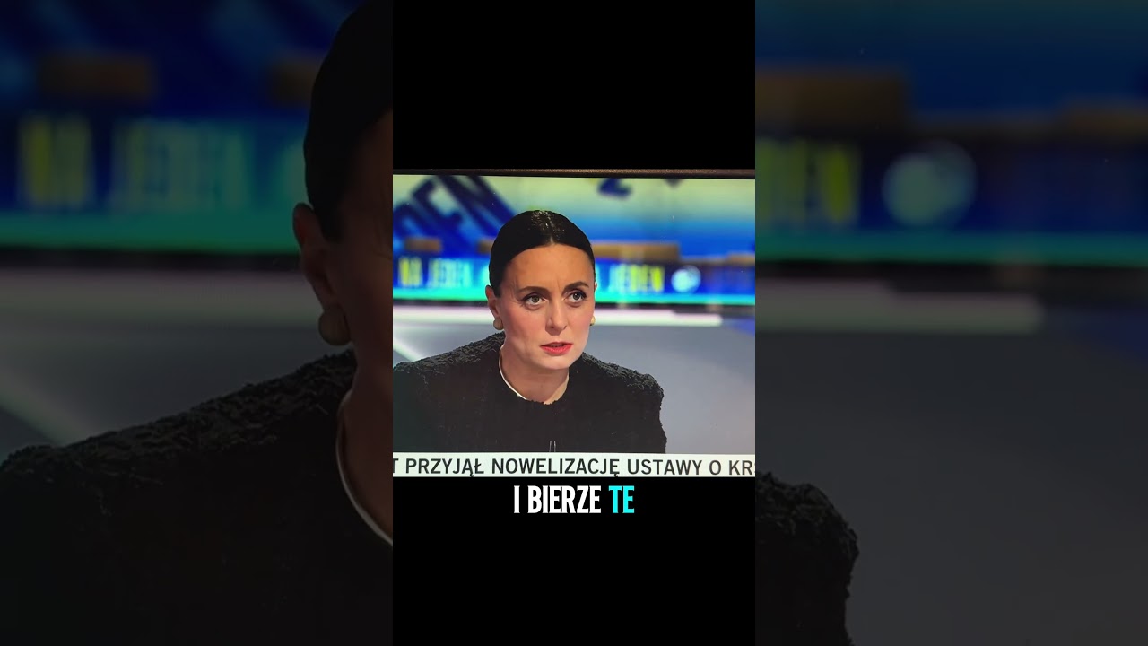 Anna Maria w Anna Żukowska zgruzowana z TVN24