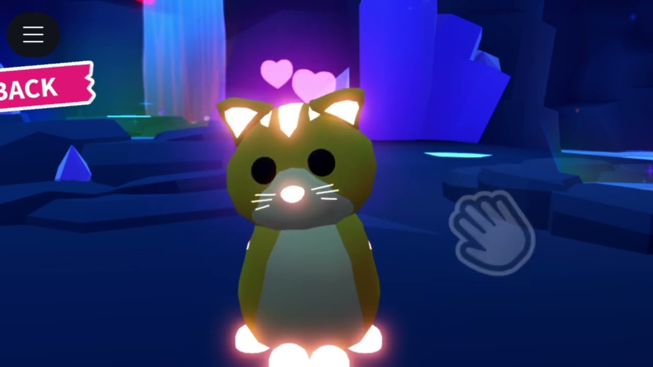 Neon Ginger Cat |adopt me